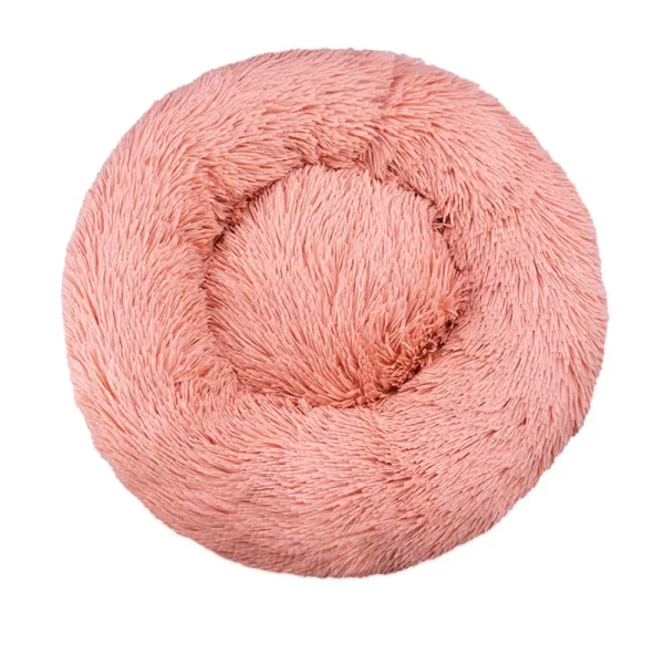 Round Dog Bed Winter Warm Cat Bed Plush Basket for Dog Washable Pet Bed for Small Medium Large Dog Sofa Cat - Image 10
