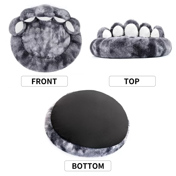 Cozy Comfy Paw Shape Dog Bed - Image 7