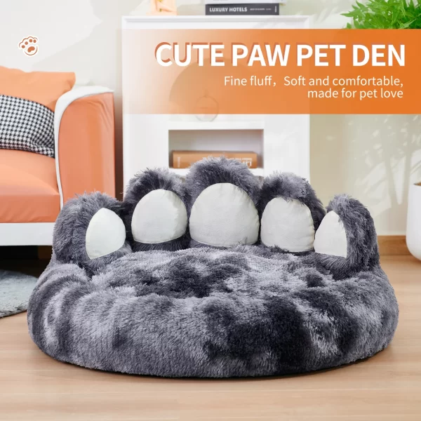 Cozy Comfy Paw Shape Dog Bed - Image 3